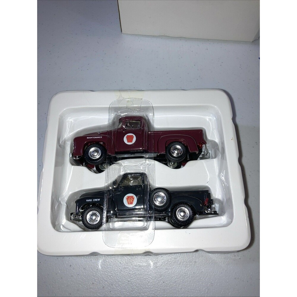 Eastwood Automobilia Set Of Trucks Pennsylvania Railroad, Ford, Chevy Die Cast